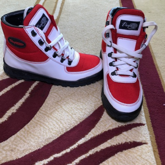 Vasque Red and White Boots